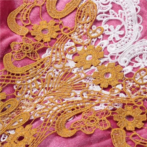 Kids Girls Pink Princess Costume Halloween Cosplay Party Set Dress w Accessories - Picture 5 of 7